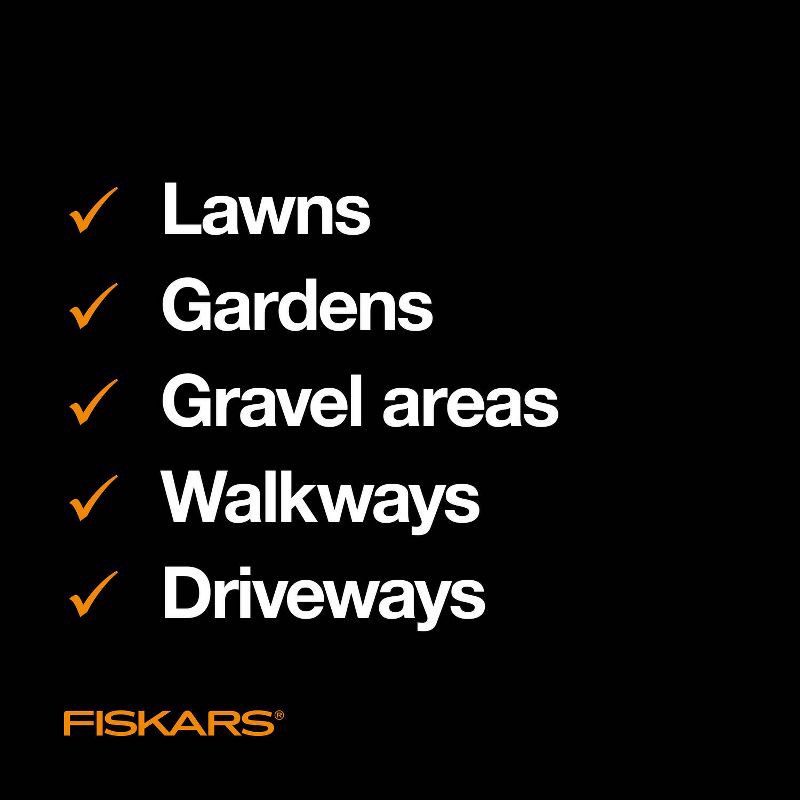 slide 8 of 9, Fiskars 4 Claw Stand Up Stainless Steel Hand Weeder, 1 ct