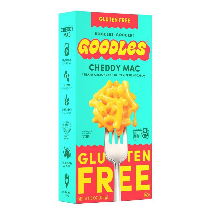 slide 1 of 4, Goodles Cheddy Mac Gluten Free Mac & Cheese - 6oz, 6 oz