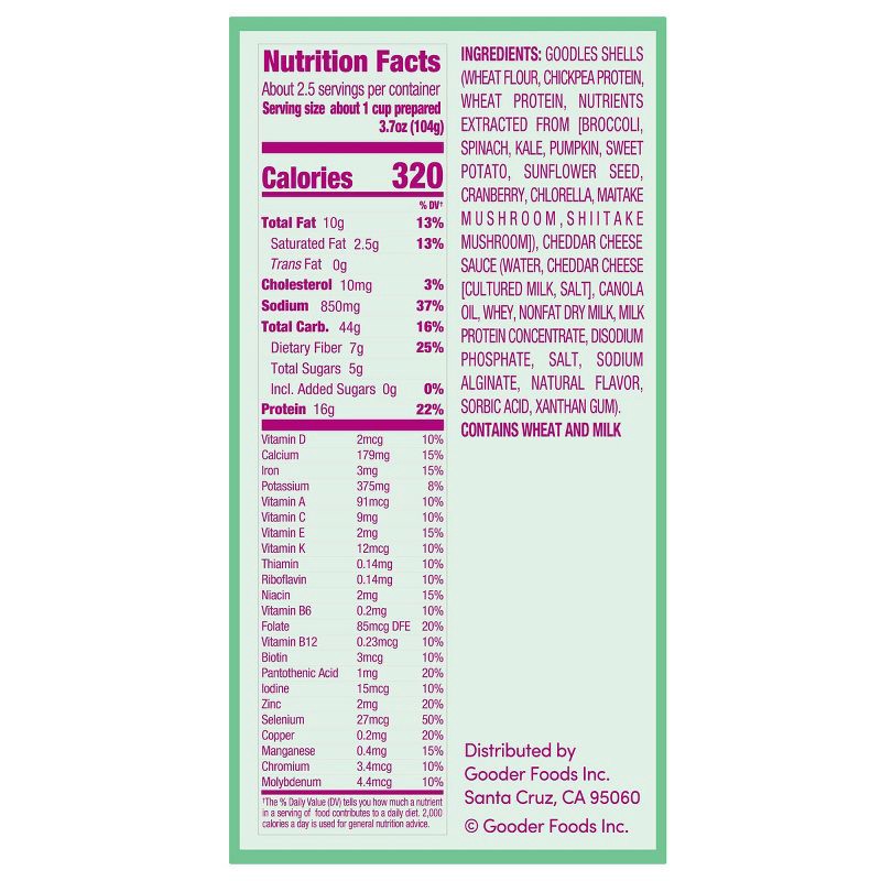 slide 3 of 3, Goodles Shell We Dance White Cheddar Liquid Mac & Cheese - 9oz, 9 oz