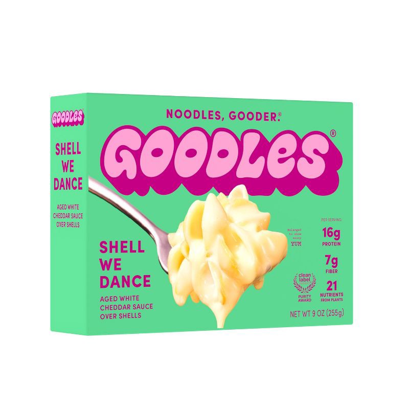 slide 1 of 3, Goodles Shell We Dance White Cheddar Liquid Mac & Cheese - 9oz, 9 oz