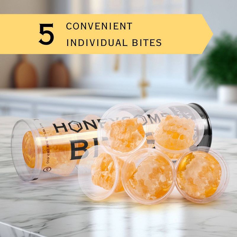 slide 7 of 9, Jamie's Hive to Table Honeycomb Bites - 3.3oz/5ct, 3.3 oz, 5 ct