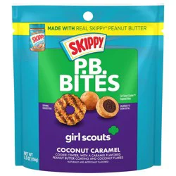 Skippy Bites Girl Scouts Coconut Caramel - 5.5oz