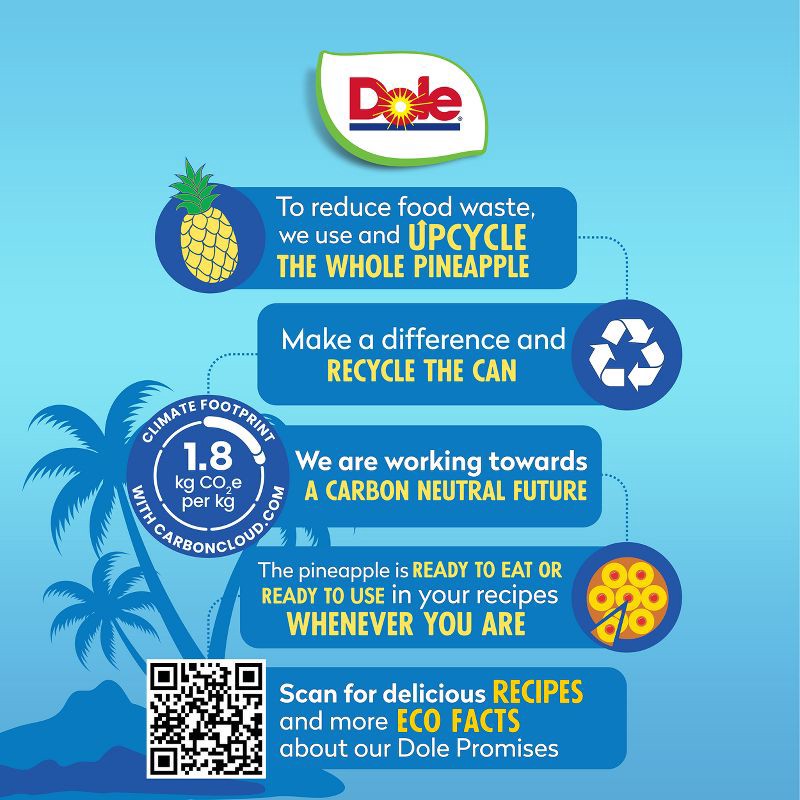 slide 3 of 7, Dole Pineapple Slices in Juice - 20oz, 20 oz