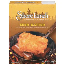 Shore Lunch Beer Batter Fish Breading Batter Mix - 9oz