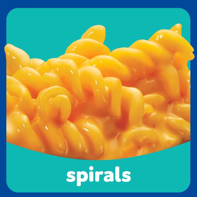 slide 7 of 9, Kraft Spirals Original Mac and Cheese Dinner - 22oz/4ct, 4 ct; 22 oz