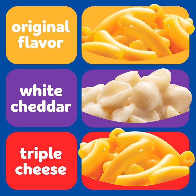 slide 4 of 9, Kraft Variety Mac and Cheese Cups - 4ct / 7.6oz, 4 ct, 7.6 oz