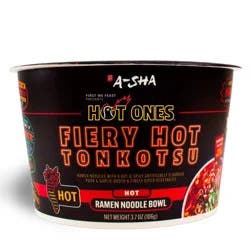 A-Sha Foods USA Hot Ones x A-Sha Ramen Hot Noodle Bowl - 3.7oz