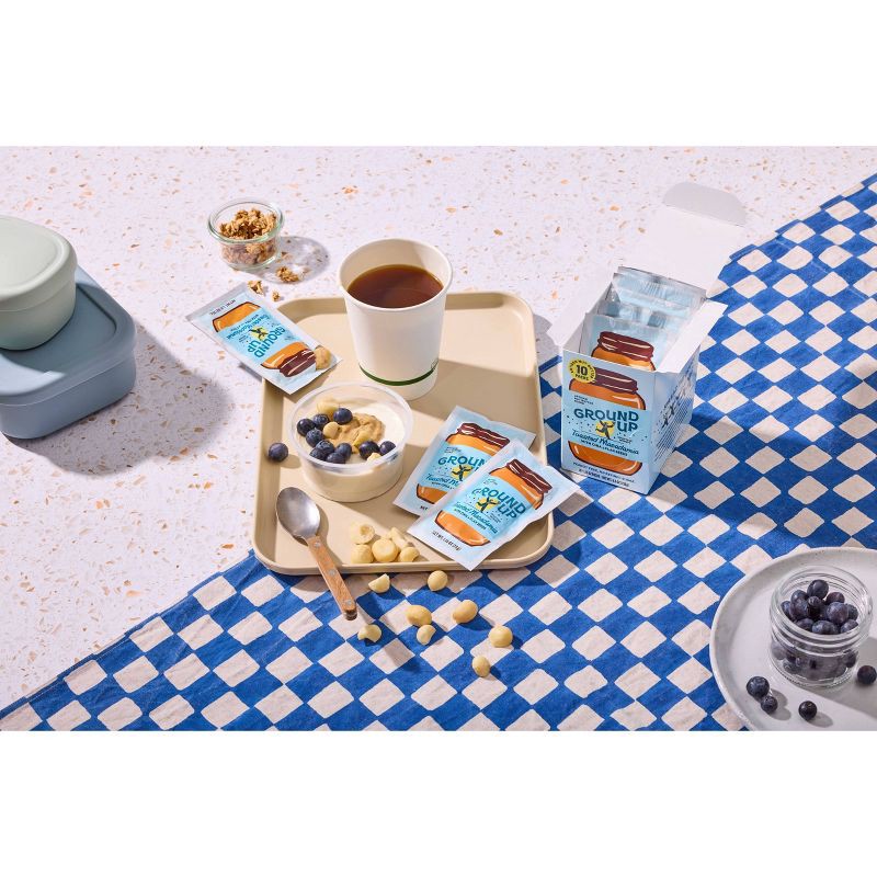 slide 3 of 4, Ground Up PDX GroundUp Toasted Macadamia Nut Squeeze Pack - 1.15oz, 1.15 oz