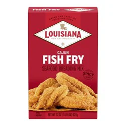 Louisiana Fish Fry Products Louisiana Cajun Fish Fry Breading Mix - 22oz