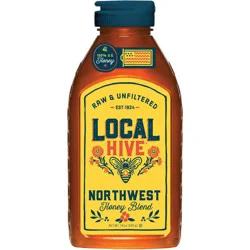Local Hive Northwest Raw & Unfiltered Honey - 24oz