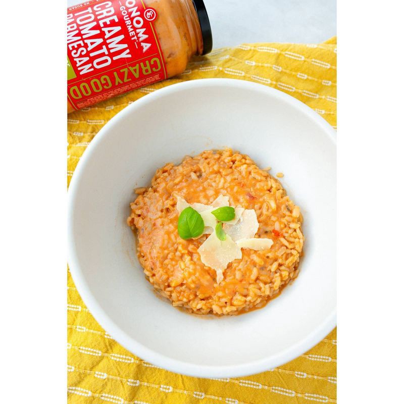 slide 6 of 8, Sonoma Gourmet Creamy Tomato Parmesan Pasta Sauce - 24.5oz, 24.5 oz