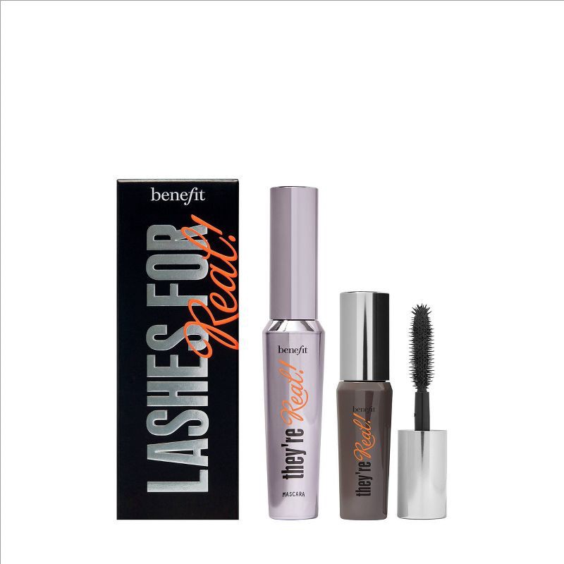 slide 1 of 7, Benefit Cosmetics Lashes For Real Lengthening Mascara Set - 2pc - Ulta Beauty, 2 ct