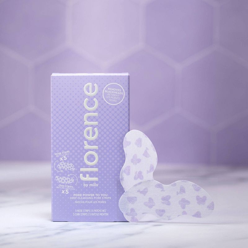 slide 8 of 8, Florence by mills Pore Power Pore Strips - Ulta Beauty, 1 ct