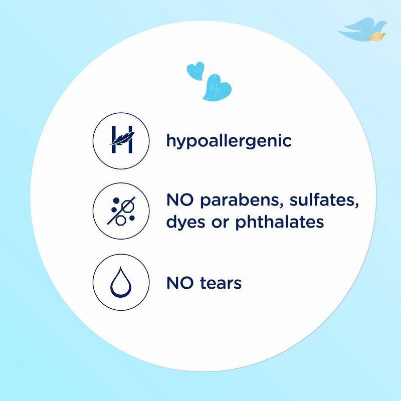 slide 7 of 8, Baby Dove Rich Moisture Bubble Bath - 16 fl oz, 16 fl oz