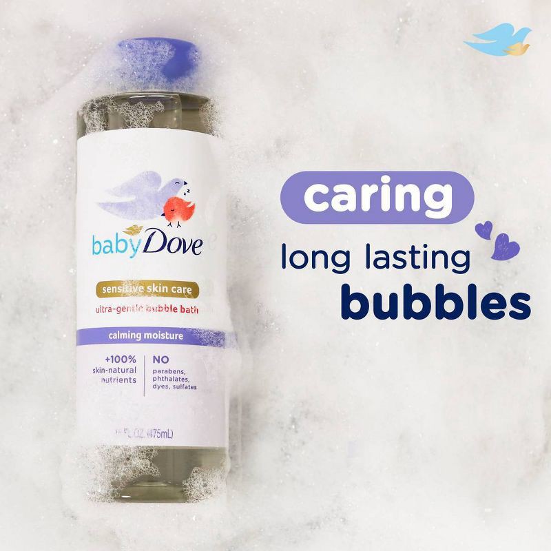 slide 3 of 8, Baby Dove Calming Nights Bubble Bath - 16oz, 16 oz