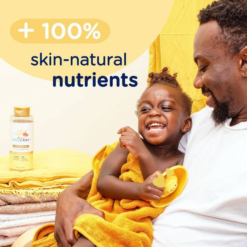 slide 5 of 7, Baby Dove Melanin Rich Skin Nourishment Bubble Bath - 16 fl oz, 16 fl oz