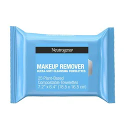 Neutrogena Facial Cleansing Makeup Remover Wipes - 25ct