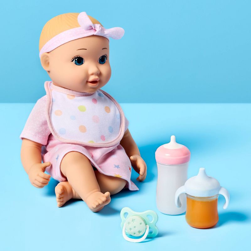 slide 2 of 4, Baby Doll Magic Sippy Cup & Bottle Play Set - Gigglescape™, 1 ct