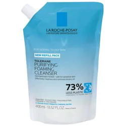 La Roche Posay Toleriane Purifying Facial Cleanser - Refill - 13.52oz: Oil-Free, Sulfate-Free, Contains Ceramides