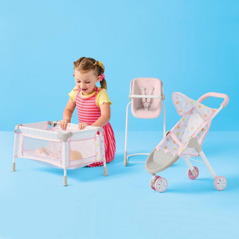 slide 2 of 5, Baby Doll Nursery Bundle for 14" - 16" Dolls - Gigglescape™, 1 ct