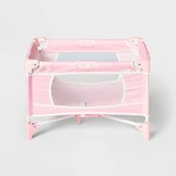 Pink Dot Folding Doll Crib for 14" - 16" Dolls - Gigglescape™