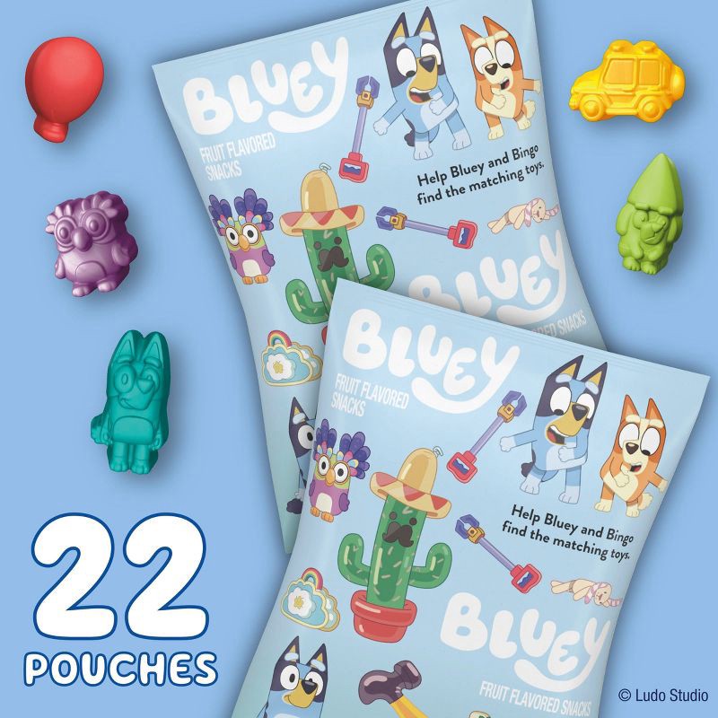 slide 3 of 7, Betty Crocker Bluey Fruit Snacks - 17.6oz/22ct, 22 ct; 17.6 oz