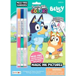 Bendon Bluey Imagine Ink COLOR! Book