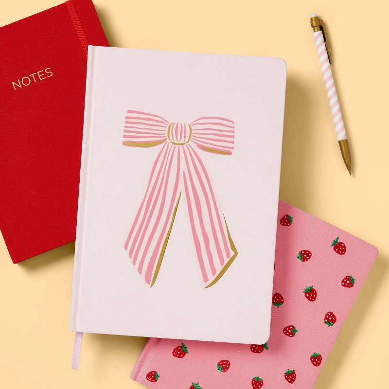 slide 2 of 4, 7"x10" Casebound Bow Journal - up&up™, 1 ct