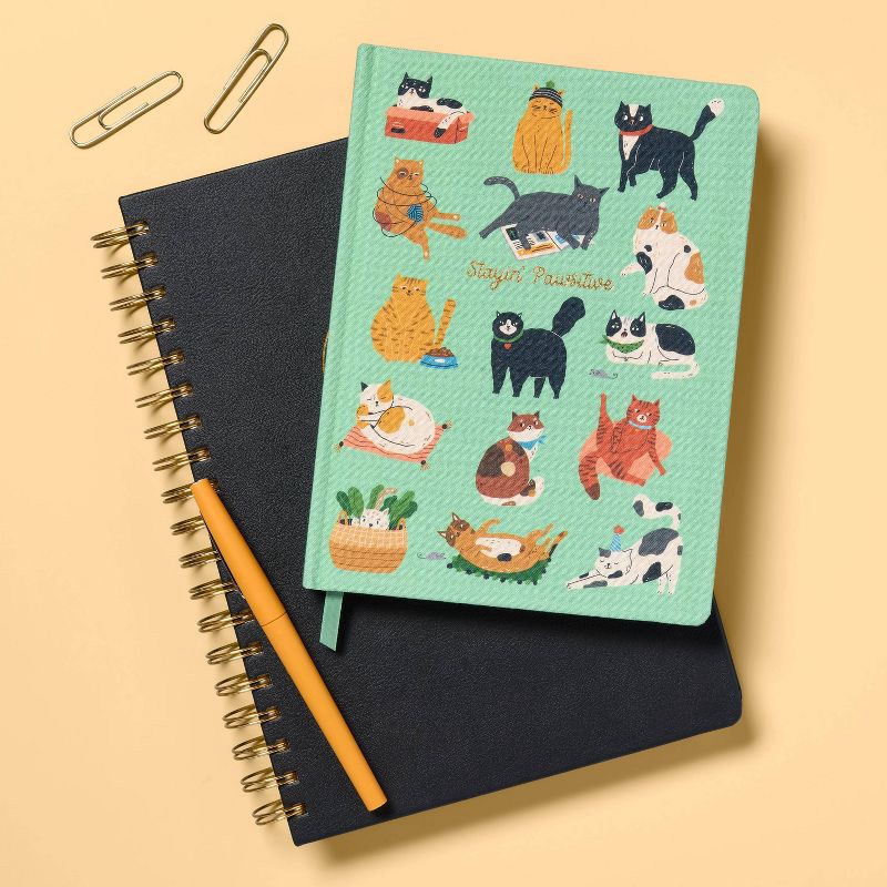 slide 2 of 4, Bound 6"x8" with Elastic Closure Cat - up&up™, 1 ct