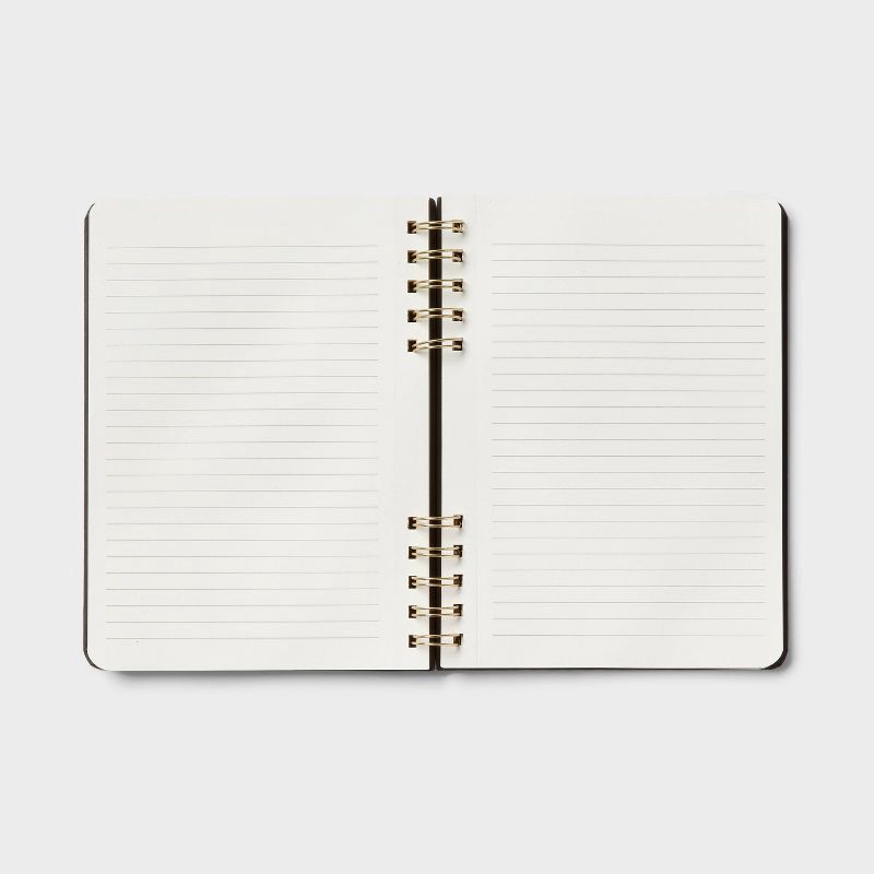 slide 3 of 4, 6"x8" Ez Grip Spiral Black Notebook - up&up™, 1 ct