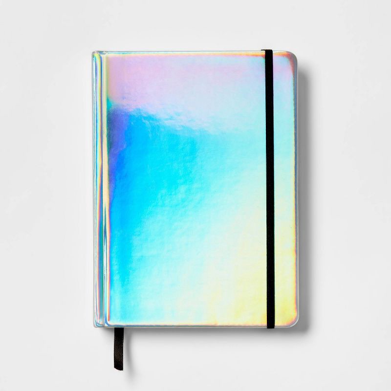 slide 1 of 4, 6"X 8" Casebound Iridescent Pu Journal - up&up™, 1 ct