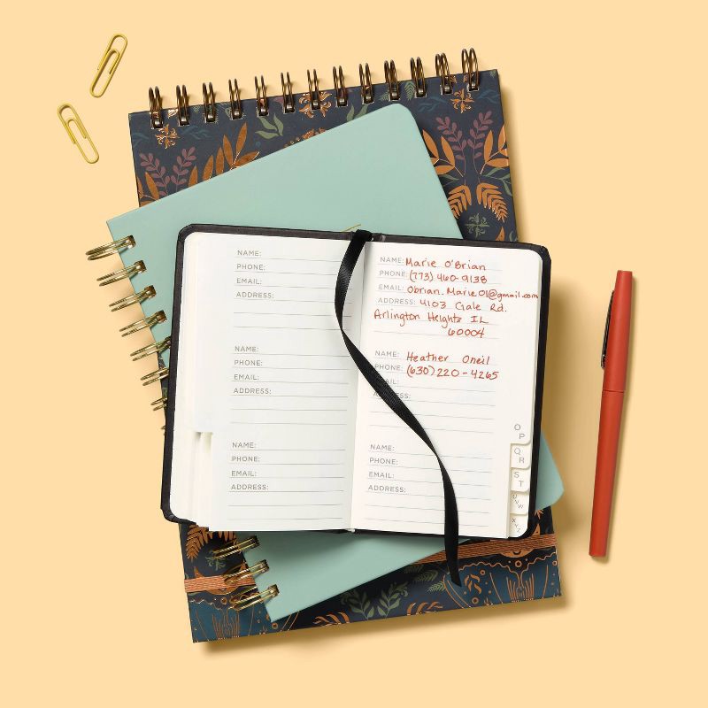 slide 2 of 4, Address Book 3.5"x5.5" Notebooks and Journals - up&up™, 1 ct