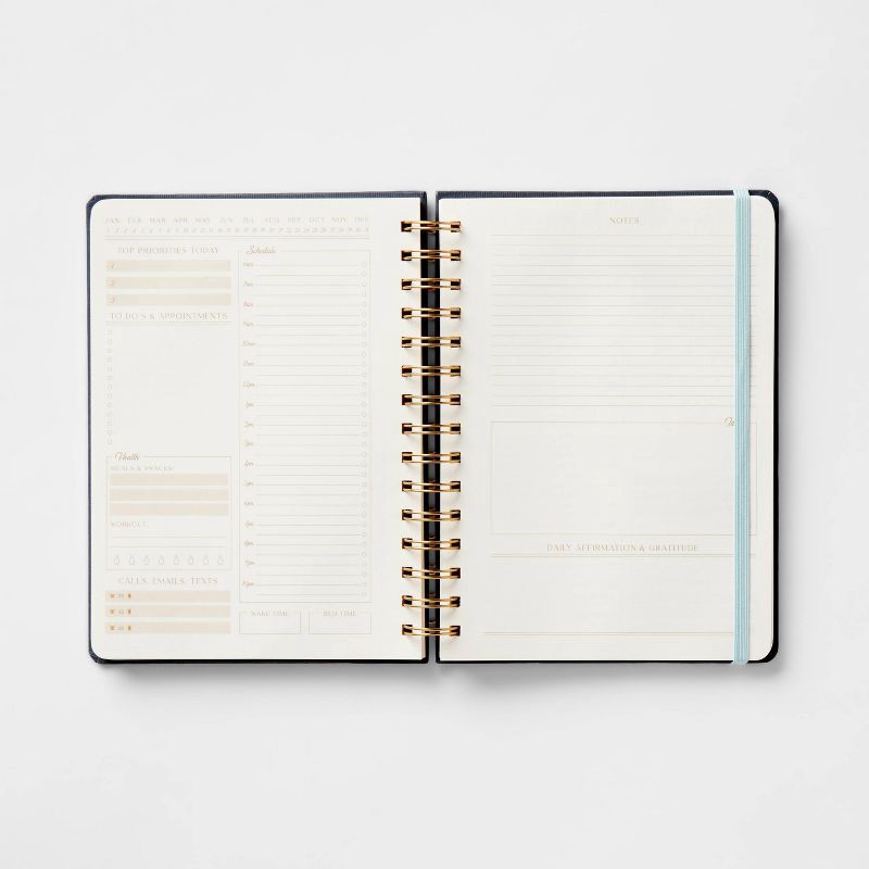 slide 3 of 4, Twin Wire 6"x8" Productivity Journal - up&up™, 1 ct