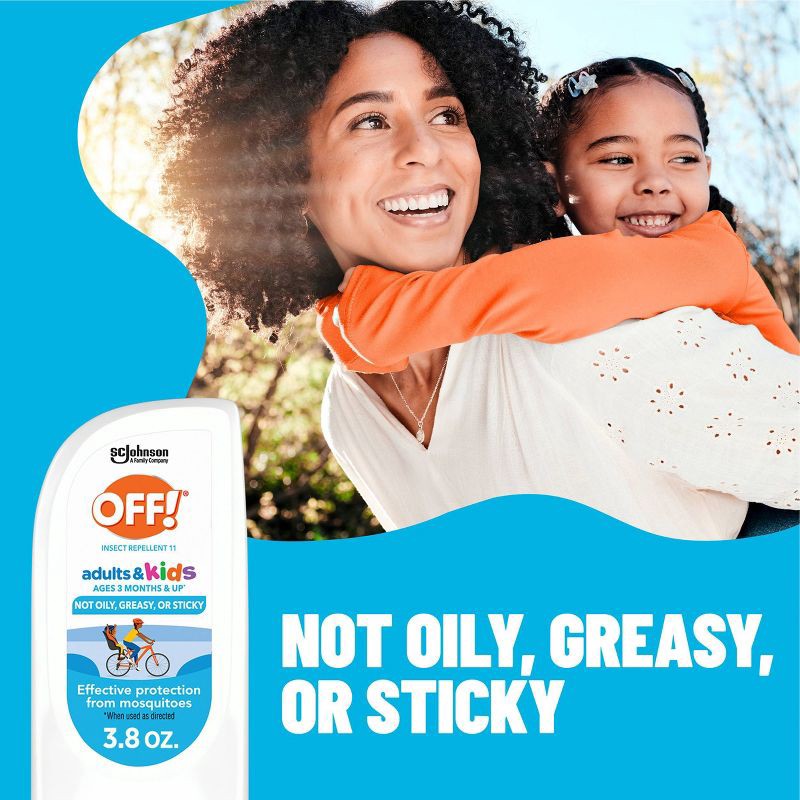 slide 4 of 13, OFF! Adults and Kids Mosquito Repellent Picaridin Bug Lotion - 3.8oz, 3.8 oz