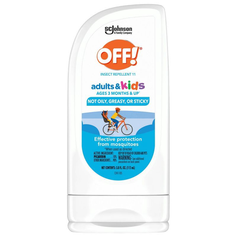 slide 10 of 13, OFF! Adults and Kids Mosquito Repellent Picaridin Bug Lotion - 3.8oz, 3.8 oz