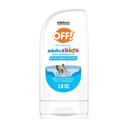 OFF! Adults and Kids Mosquito Repellent Picaridin Bug Lotion - 3.8oz