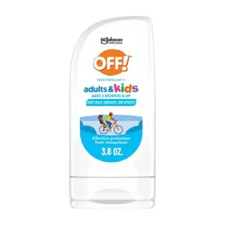 OFF! Adults and Kids Mosquito Repellent Picaridin Bug Lotion - 3.8oz