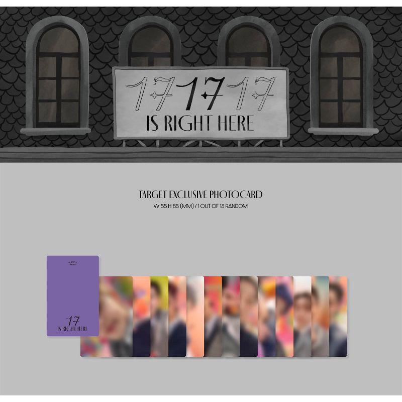 slide 3 of 4, Universal Music Group SEVENTEEN - SEVENTEEN BEST ALBUM '17 IS RIGHT HERE' (Target Exclusive, CD), 1 ct