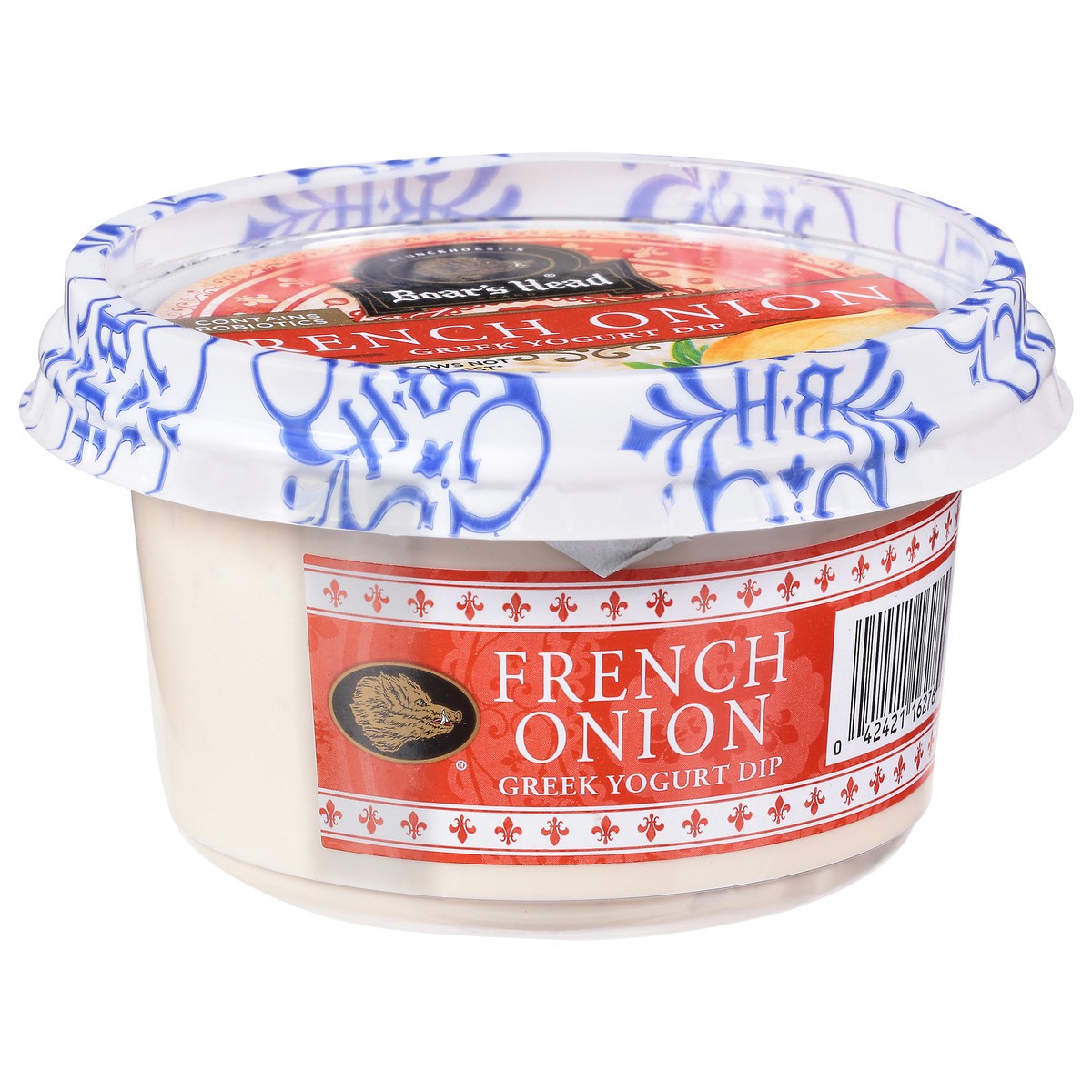 slide 8 of 9, Boar's Head French Onion Greek Yogurt Dip, 12 oz