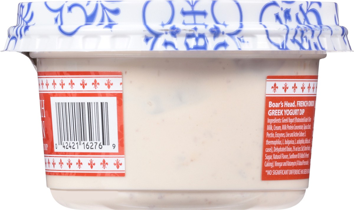 slide 2 of 9, Boar's Head French Onion Greek Yogurt Dip, 12 oz