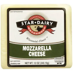 Weyauwega Star Dairy Mozzarella Cheese