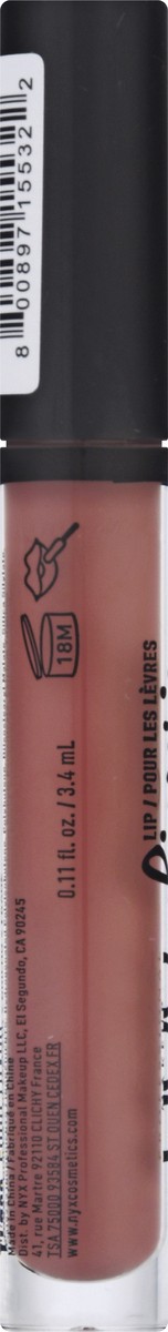 slide 4 of 11, NYX Professional Makeup Euro Trash LLG08 Lip Gloss 0.11 oz, 0.11 fl oz