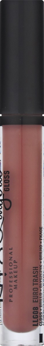 slide 5 of 11, NYX Professional Makeup Euro Trash LLG08 Lip Gloss 0.11 oz, 0.11 fl oz