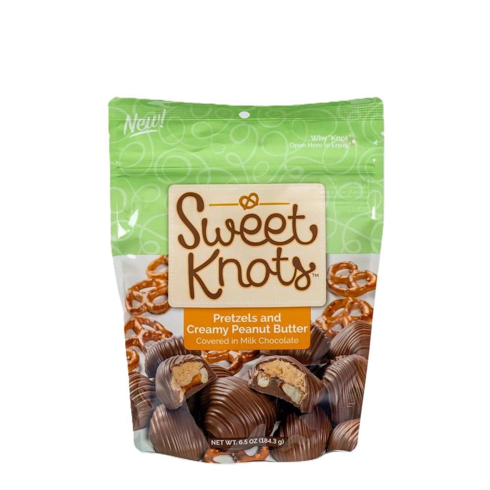 slide 1 of 1, Sweet Jubilee Peanut Butter Knot, 6.5 oz
