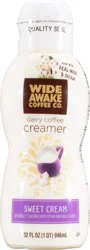 Wide Awake Coffee Co. Sweet Cream Dairy Coffee Creamer 32 fl oz