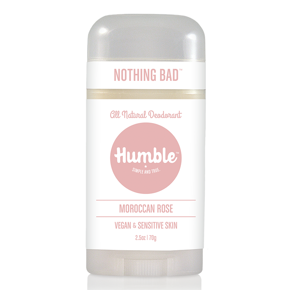 slide 1 of 1, Humble Brands Sensitive Skin Moroccan Rose Vegan Deodorant, 2.5 oz