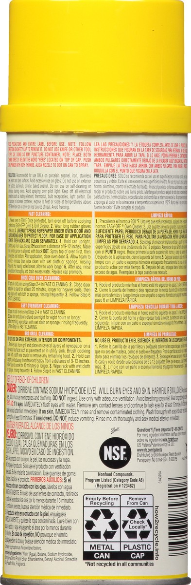 slide 6 of 12, EASY-OFF Heavy Duty PRO Oven & Grill Cleaner 24 oz, 24 oz