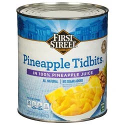 First Street Pineapple Juice In Tidbits