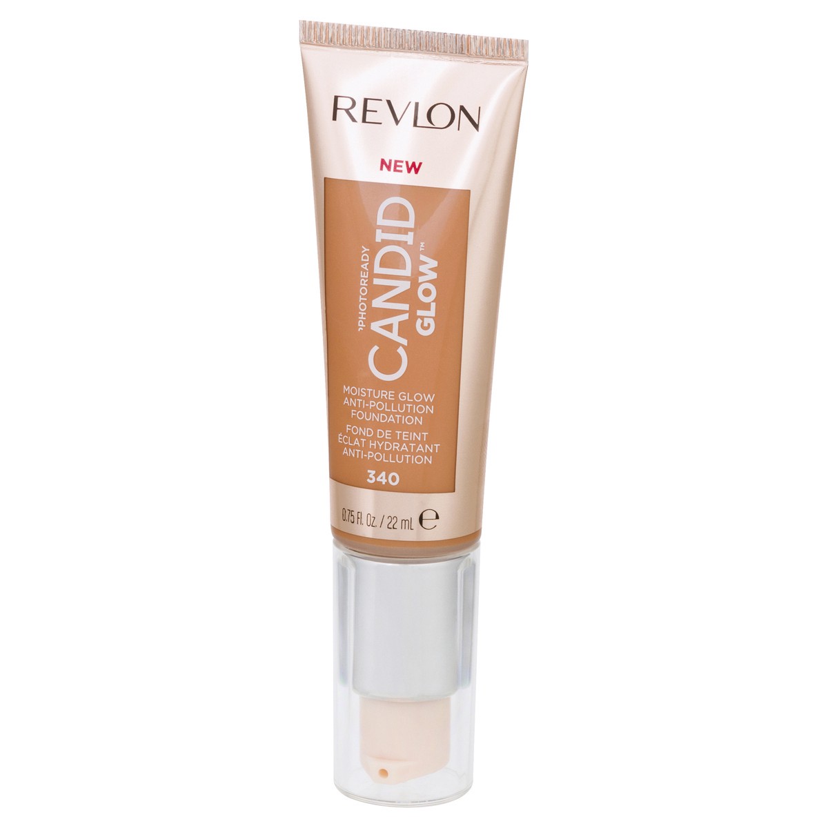 slide 5 of 9, Revlon PhotoReady Candid Glow True Beige 340 Moisture Glow Foundation 0.75 oz, 0.75 oz