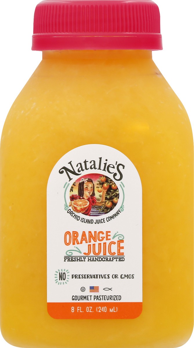 slide 7 of 9, Natalie's Orange Juice 8 fl oz, 8 fl oz